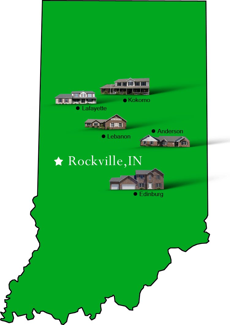 Rockville_map Hallmark Homes Indiana's Leading "On Your Lot" Custom
