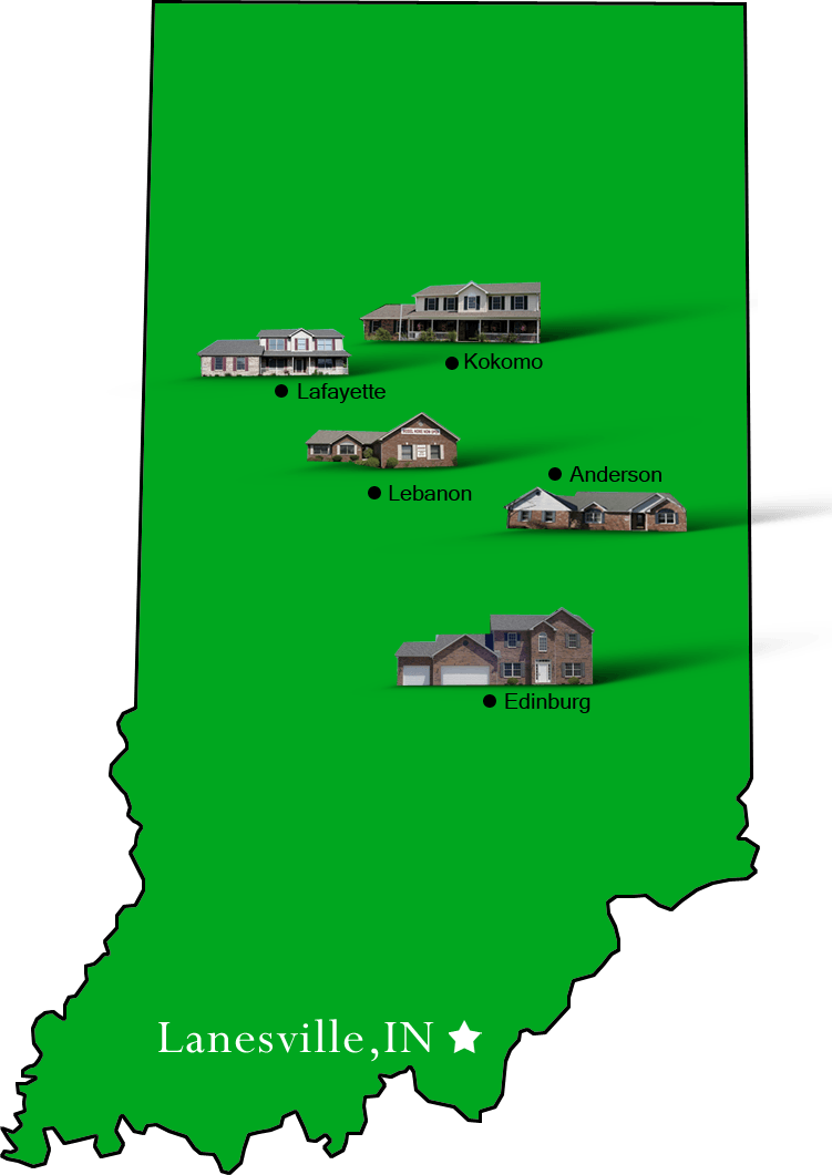 Lanesville_map Hallmark Homes Indiana's Leading